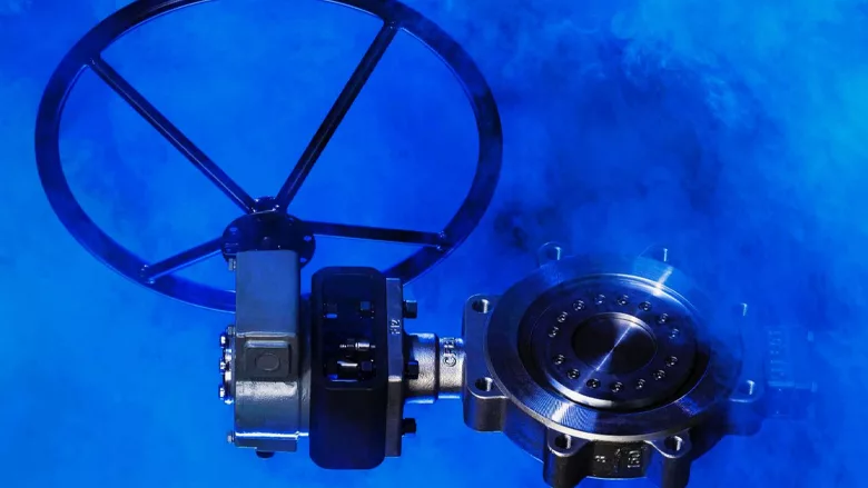 Milwaukee Valve's TØV triple offset valve.