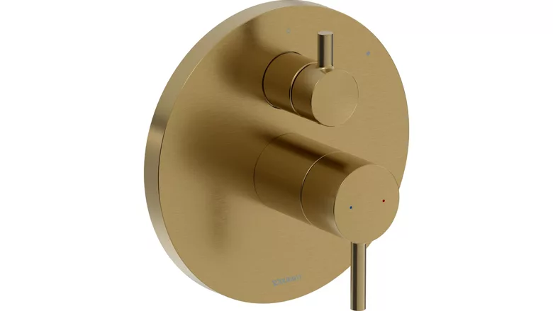The DuraCircle in brushed gold.