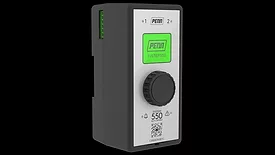 The Johnson Controls PENN 550 C550AO control modules. 