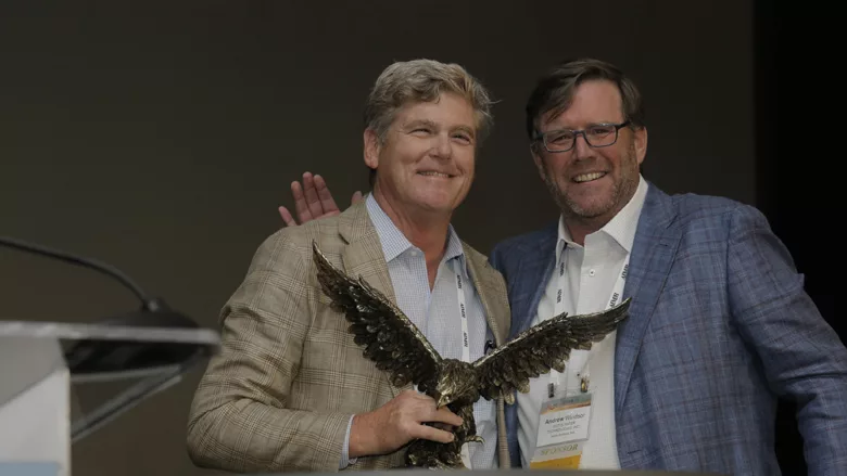: Bob Williams, McGuire Manufacturing, and Andrew Windsor, WATTS Water Technologies