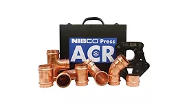 The NIBCO INC. PressACR diameter press connections. 