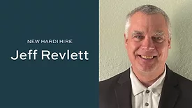 HARDI's new hire, Jeff Revlett. 
