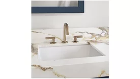 The San Elijo high-arc spout from California Faucets. 