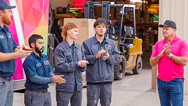 A photo from the Day of the Trades event. 