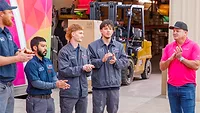 A photo from the Day of the Trades event. 