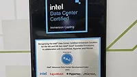 The certification for BAC's immersion cooling tank. 