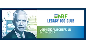 A graphic featuring John Engalitcheff Jr., founder of BAC. 