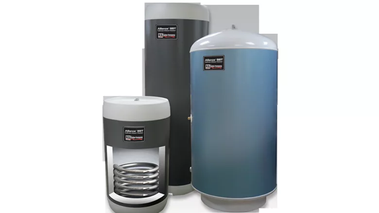 U.S. Boiler Company Alliance SST indirect water heater.
