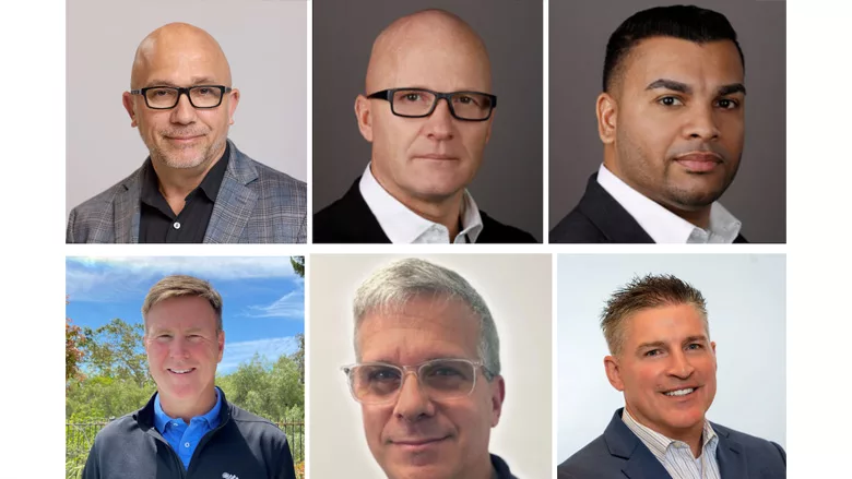The members of the Infinity Drain sales leadership team.