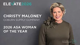 Christy Malone, ASA's 2026 Woman of the Year.
