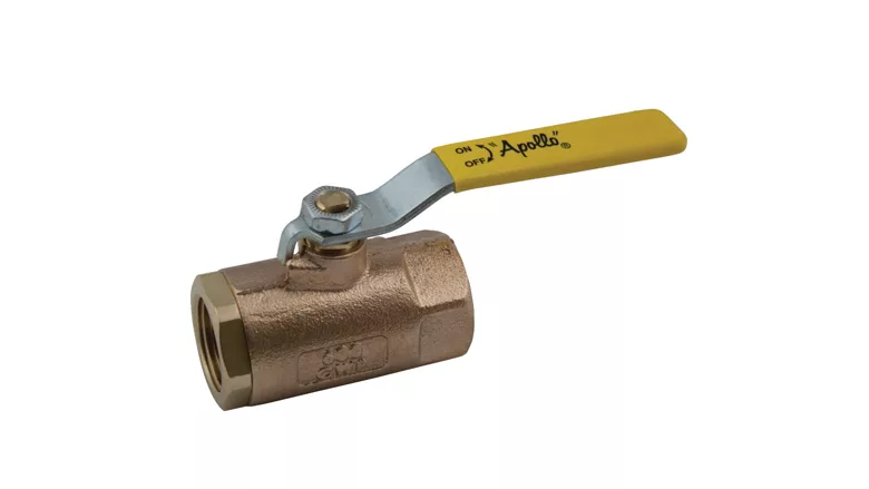 An "Apollo" valve made with stainless steel. 