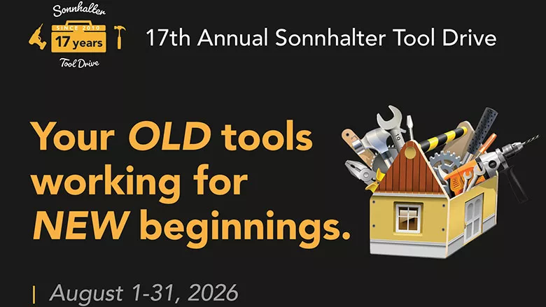 Infographic about Sonnhalter's Tool Drive.