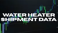 AHRI Data Shows Water Heater Shipments Remain Soft in 2026 An infographic with "Water Heater Shipment Data" over a chart.