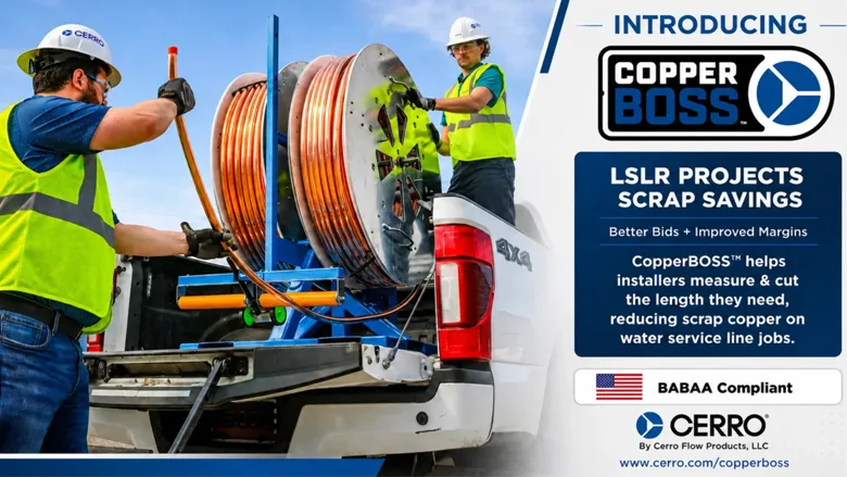 Cerro Flow Products LLC CopperBOSS Copper Plumbing Tube Payoff System