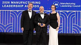 David Brousell Founder, Vice President and Executive Director, Manufacturing Leadership Council. Alan Machuga, Executive Vice President, Technology at Rheem Manufacturing  Lisa McEvoy, Associate Vice President of Digital Manufacturing at Merck.