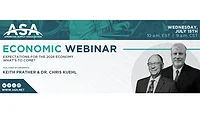 ASA to Host Economic Webinar: What to Watch on the Horizon The infographic for ASA's What to Watch on the Horizon webinar.