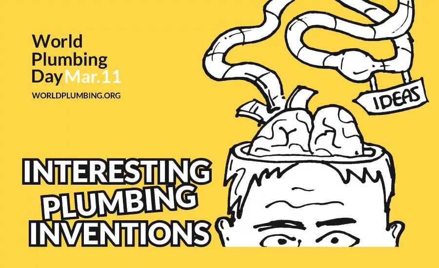 There are three different posters for World Plumbing Day.