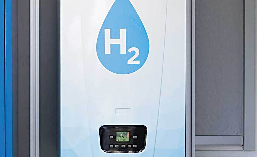Hydrogen-Powered Boiler