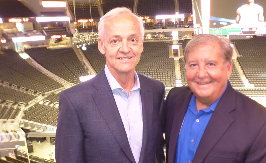 Award recipients Joe Poehling (left) and Joe Maiale.