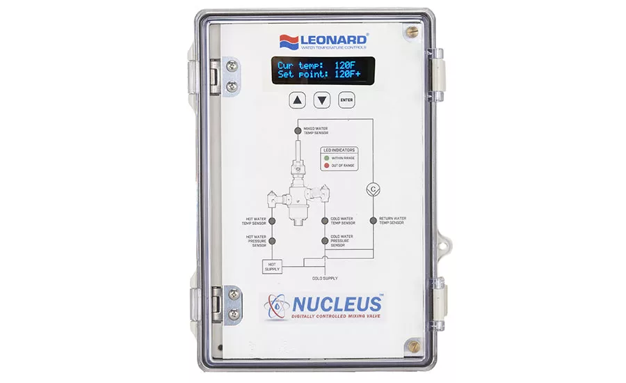 The case for the master mixing valve