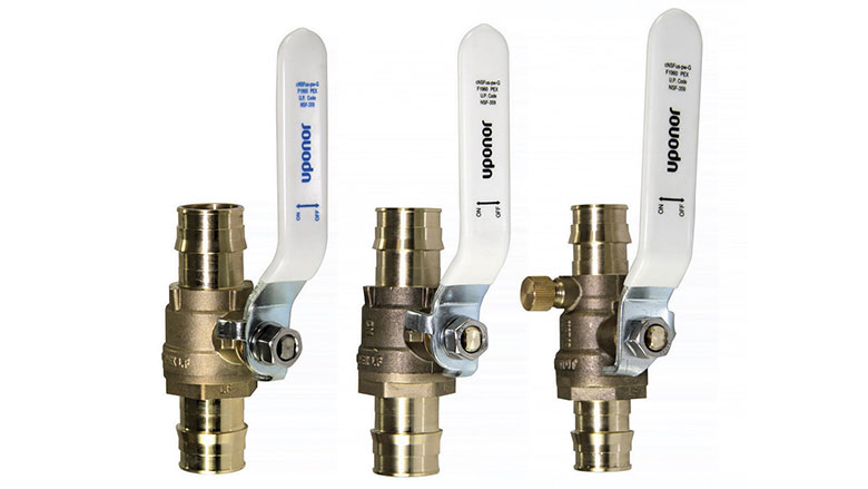 Uponor Full-port ball valves
