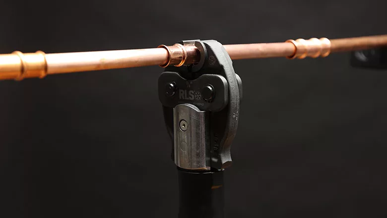 Press fittings for HVACR