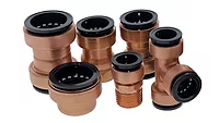 Press fittings for HVACR