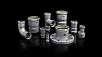 Press fitting for gas applications 