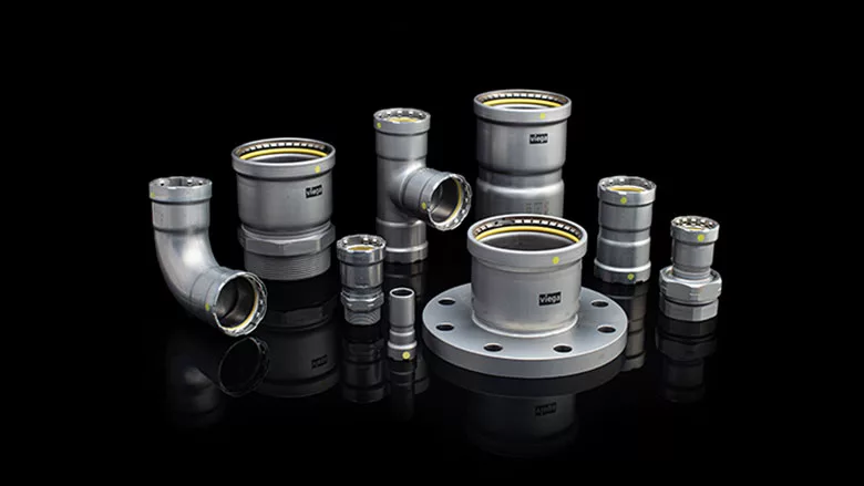 Press fitting for gas applications 