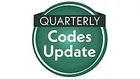 Quarterly codes update  