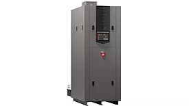 Lochinvar’s CREST with Hellcat Combustion Technology commercial boiler 