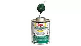 FlowGuard high-contrast one-step medium green CPVC cement 