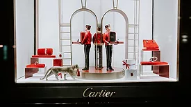 magnificent store window display