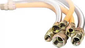 Gas appliance connector