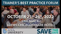 ASA-U Trainer’s Best Practice Forum