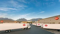 30 semitrucks at Standard Plumbing Supply's logistics center