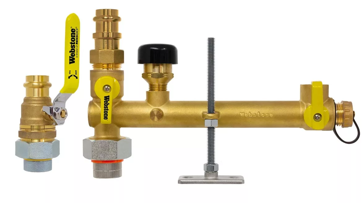 Webstone Valves Water heater service kit