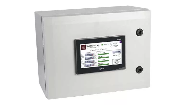 WarmlyYours snow-melt control