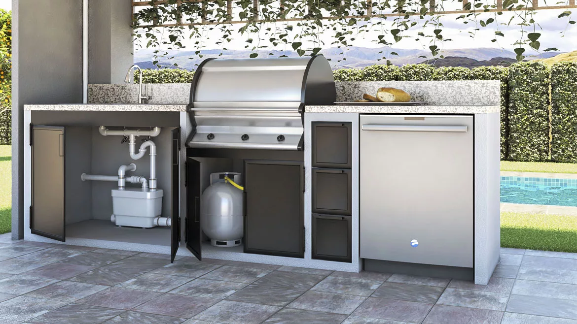 Outdoor kitchen