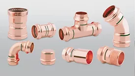 ASC-ES Copper press fittings