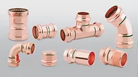 ASC-ES Copper press fittings