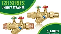 Caleffi Hydronic Solutions Union Y-Strainer