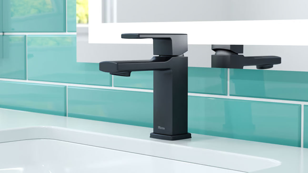 Deckard single control faucet from Pfister Faucets