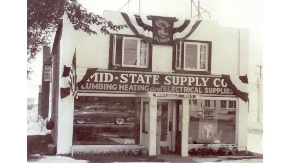 Mid-State Supply’s original storefront