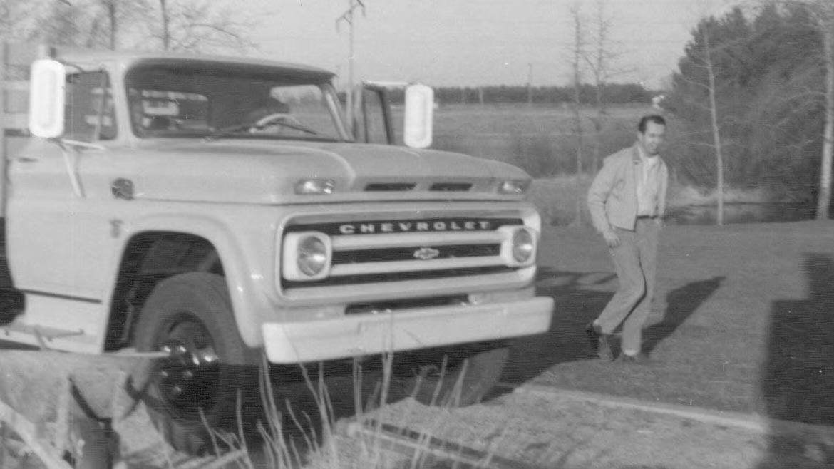 Mid State Supply bought its first delivery truck in 1965