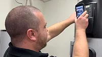 link allows access to the contractor’s smart phone camera