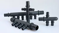 REHAU light commercial multi-port tees REHAU light commercial multi-port tees