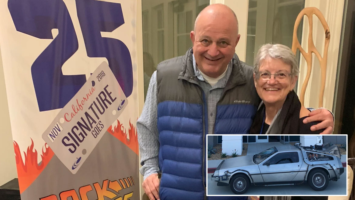 Signature goes "Back to the Future" to celebrate 25 years in business
