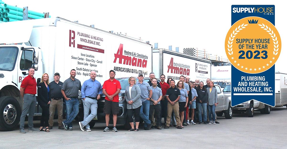 2023 Supply House of the Year: Plumbing u0026 Heating Wholesale | Supply House  Times
