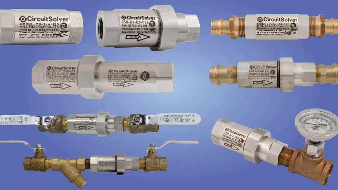 January Product Focus | AHR Expo Preview: CircuitSolver by Thermomegatech Thermostatic balancing valves